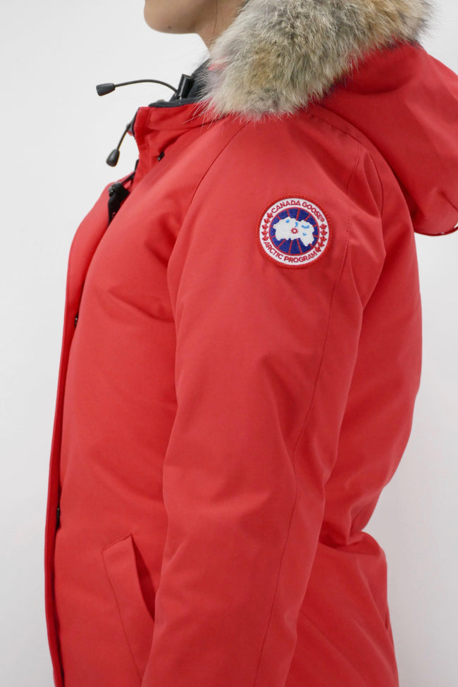Canada Goose Womens Down *Parka Victoria  - Red - Due West