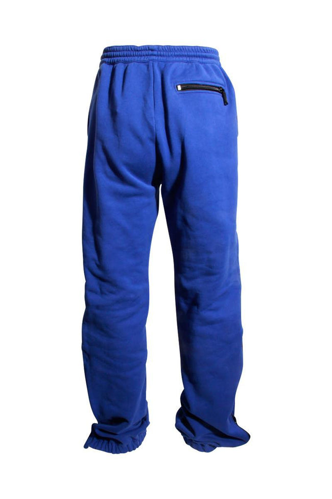 DSQUARED2 x MERT & MARCUS Wide Leg Side Zip Pant Blue - Due West