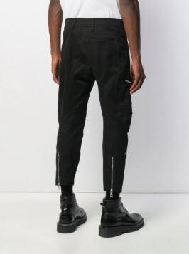 Neil Barrett Motorcross Zipped Trouser Black - Due West