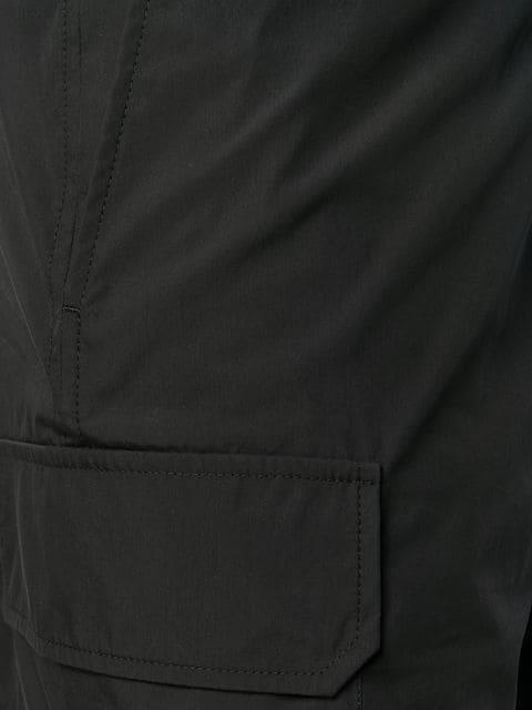 Neil Barrett Mens Parachute Techno shorts Black - Due West